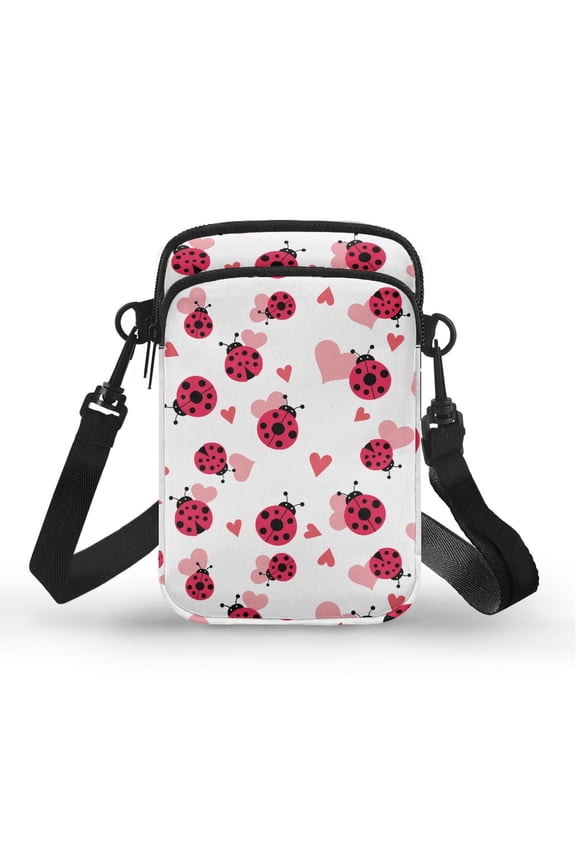 Double Layer Shoulder Purse, Polyester Women Messenger Bag for Men, Women, Steed