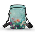 thumbnail image 1 of HELLHERO Double Layer Underarm Shoulder Bag, Polyester Shoulder Bags for Men, Women, Tulip, 1 of 6