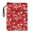 thumbnail image 1 of HELLHERO Dragon Pattern Zipper Pouch Book Cover for Handle Easy Carry Book Case Polyester Fabric with Waterproof and Washable, 1 of 8