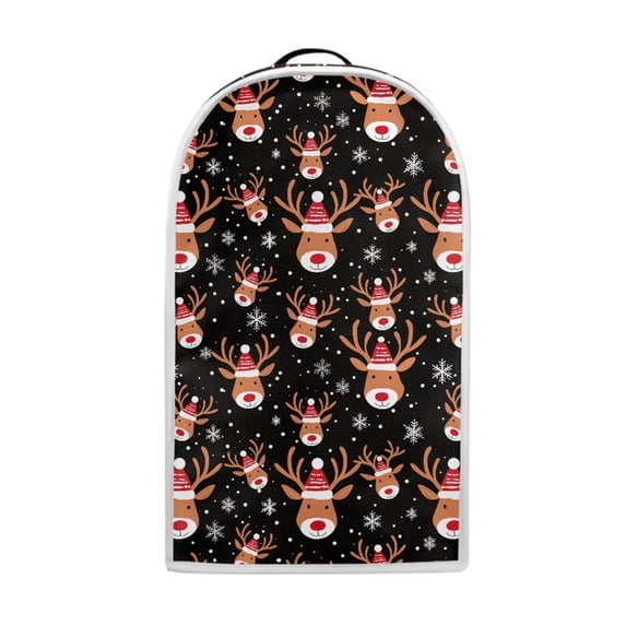 HELLHERO Durable 15.94"H x 9.45"L x 7.28"W Protective Case Top Handle There is only one dust cover Blender Cover for Home Kitchen Indoor Reindeer