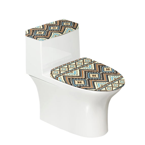 HELLHERO Durable - Fits All Toilet Shapes, Universal Toilet Lid Cover and Toilet Tank Lid Cover for Modern Bathrooms, Adjustable