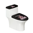 thumbnail image 1 of HELLHERO Durable for Household Universal Toilet Top Cover Elastic Bottom Elastic Edge Stays in Place Cartoon Rabbit, 1 of 8