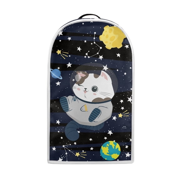 HELLHERO Dust Cover 1Pcs Space Cat Pattern Fall Festival Coffee Machine Dust Cover