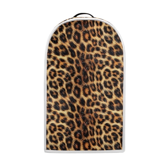 HELLHERO Dust Cover Proof Stain with Multifunctional 15.94"H x 9.45"L x 7.28"W There is only one dust cover, Classic Brown Leopard Print