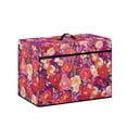 thumbnail image 1 of HELLHERO Dust Cover for Sewing Machine 17.7x8.6x12.5 Inch Top Handle Dust-Proof Simple Rose Pattern, 1 of 8