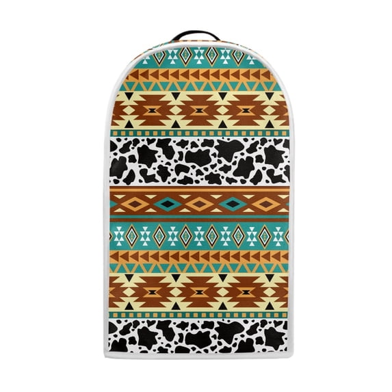 HELLHERO Dustproof 15.94"H x 9.45"L x 7.28"W Blender Covers Easy to Install Multifunctional Kitchen Blender Dust Cover for Kitchen, Cow Print