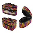 thumbnail image 1 of HELLHERO Dustproof Portable Carrying Case Easy Storage Cleaning Travel Iron Organizer Retro Floral Pattern Christmas, Bag Only, 1 of 6