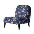 thumbnail image 1 of HELLHERO Dustproof Stain Protection Armless Accent Chair Slipcover for Armless Slipper Chair, Anti Scratch Pet Friendly Armless Chair Covers Super Dad Heart Print, 1 of 8
