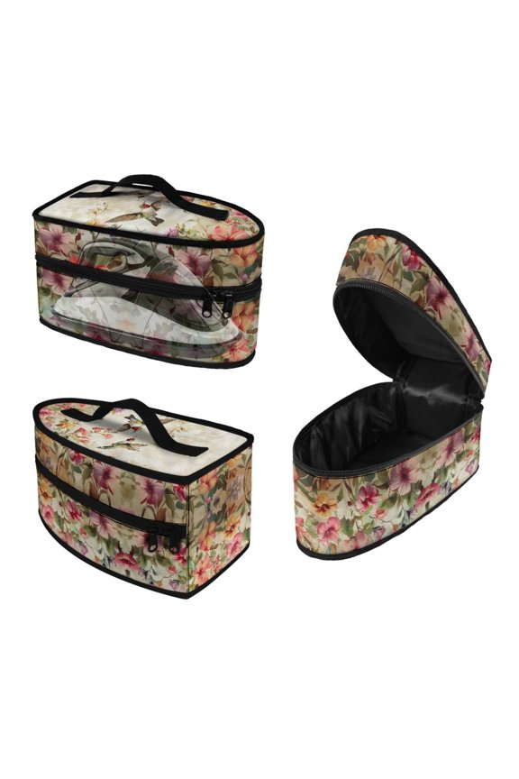 Dustproof Travel Iron Storage Bag Hummingbirds Travel Iron Storage Holder Bag and Hair Styling Tool, Bag Only