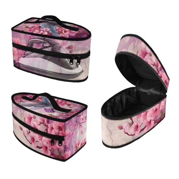 HELLHERO Dustproof Travel Iron Storage Case Hummingbird, Universal for Most Iron Handheld Travel Case(Case Only)