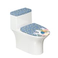 thumbnail image 1 of HELLHERO Easter Bunnies Toilet Lid Covers with Fits All Toilet Shapes 2 Pieces Toilet Lid Covers Set 17x21 Inches for Adjustable, 1 of 8