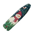 thumbnail image 1 of HELLHERO Easy Installation 15x54 Ironing Board Cover and Pad - Elastic Edge, Applicable Standard Size Iron Board Cover, Stain Resistant, Setup for Effortless Ironing Experience, Snowman, 1 of 5