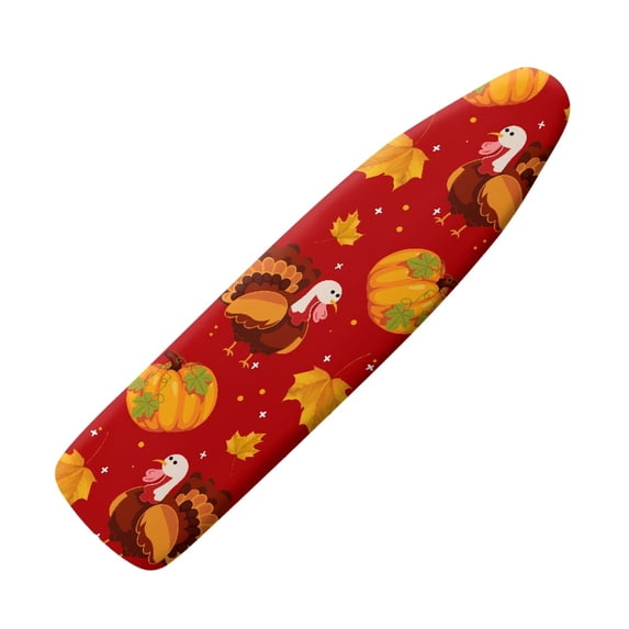 HELLHERO Elastic Border Iron Padding Covers Elastic Edge 15x54 for Home Use Craft Enthusiasts Thanksgiving Theme