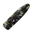thumbnail image 1 of HELLHERO Elastic Edge Ironing Board Cover Breathable Washable Hook and Loop Fastener Polyester Fabric 15"x54", 1 of 5