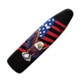 thumbnail image 1 of HELLHERO Elastic Edge Ironing Board Covets Easy to Install Replacement Polyester Fabric 15x54 Inch, Eagle Stars Stripes, 1 of 5