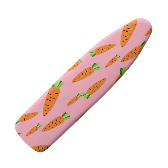 HELLHERO Elastic Edge Ironing Board Dustproof Cover Home Protective Cover Carrot Design Iron Cover for Tailor(Not Heat Resistant)