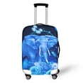 thumbnail image 1 of HELLHERO Elephant Pattern Easy Clean Baggage Protective Sleeve for Adults, All Size Anti-dirt Elastic Luggage Protective Sleeve, 1 of 5