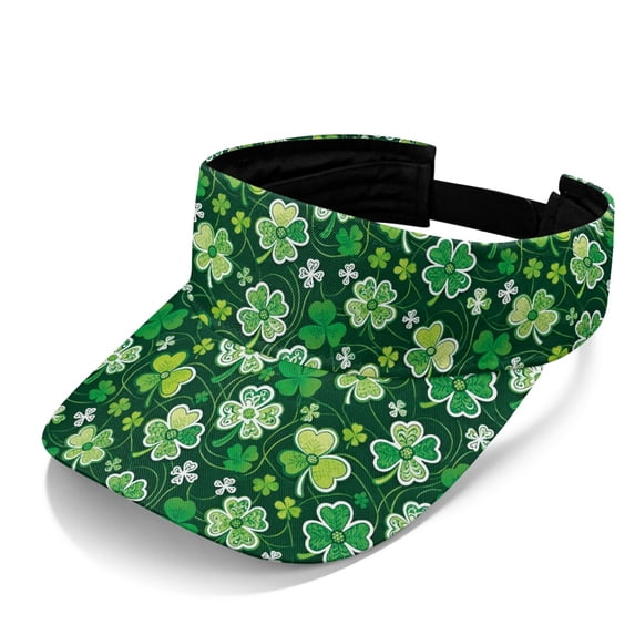 HELLHERO Empty Top Polyester Fabric Open Top Visor Hat for Running Golf ...