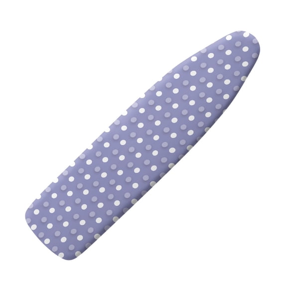 HELLHERO Extra Thick Ironing Board Cover and Pad, 15x54 Ironing Board Cover, Resist Scorching and Staining,Elastic Edges, Polka dots