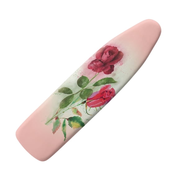 HELLHERO Extra Thick Ironing Board Cover and Pad, 15x54 Ironing Board Cover, Resist Scorching and Staining, Elastic Edges, Rose
