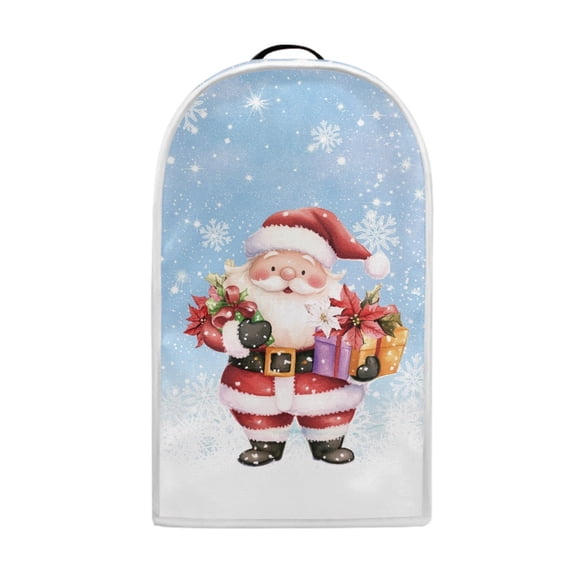 HELLHERO Father Christmas Cover Coffee Machine Dust Cover with Protects Blenders Processors Polyester Kitchen Blender Dust Covers
