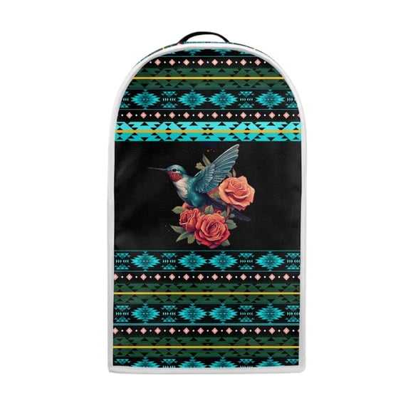 HELLHERO Fitted Protective Case with Stylish There is only one dust cover 15.94"H x 9.45"L x 7.28"W, Hummingbird Yellow Roses