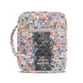 thumbnail image 1 of HELLHERO Floral Garden Pattern Pockets Bible Cover Case for Spiritual Daily Life, Polyester Bible Study Bag with Lightweight, 1 of 8