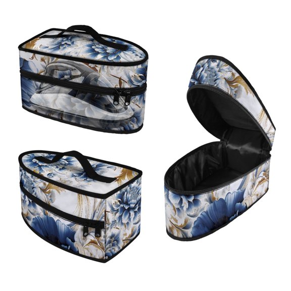 HELLHERO Floral Iron Holder Bag Universal for Most Irons 11.8x6.69x5.5 Inches Indoor, Bag Only