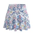 thumbnail image 1 of HELLHERO Floral Pattern Tennis Skirt, Built-in Shorts 2 Side Pockets Golf Skirts High Waisted Tennis Skorts for Pickleball Daily Wear, 1 of 9