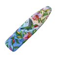 thumbnail image 1 of HELLHERO Flower Hummingbird Pattern Ironing Board Cover, 15×54inch, This Cover Fits Most Standard Boards, Dust - Proof Ironing Accessory for Home Decoration, 1 of 5
