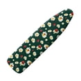 thumbnail image 1 of HELLHERO Flowers Ironing Board Cover, 15x54 Inch Standard Ironing Board Cover with Elastic Edge and Hook and Loop Fasteners Scorch and Stain Resistant Cotton Ironing Covers, 1 of 5