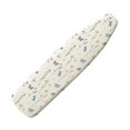 thumbnail image 1 of HELLHERO Flowers Ironing Board Cover Dust Covers Stretchable Iron Board Protective Cover Easy to Install Standard Size Padding Decorative Covers for Most Iron Boards Home Decor, 1 of 5