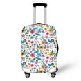thumbnail image 1 of HELLHERO Flowers Pattern Soft Suitcase Cover for Adults, All Size Durable Unique Luggage Cover, 1 of 7