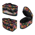 thumbnail image 1 of HELLHERO Flowers Pattern Steam Iron Storage Case Large Size Easy to Clean for Hair Tools(Case Only), 1 of 6