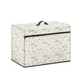 thumbnail image 1 of HELLHERO Flowers Sewing Machine Protective Covers Polyester Material Simple Lightweight Stylish Home Appliances Covers, 1 of 8
