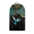 thumbnail image 1 of HELLHERO Food Processor Cover 1pc Dust Cover Polyester Fitted for Kitchen Home Multifunctional, Hummingbird with Mandala Ornament, 1 of 6