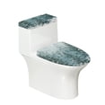 thumbnail image 1 of HELLHERO Forest Trees Comfortable and Practical for Gift Elastic Bottom Toilet Covers Set Universal Stretch Reusable, 1 of 7