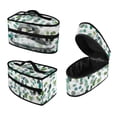 thumbnail image 1 of HELLHERO Fresh Green Leaf Theme Clothes Iron Storage Case Polyester with Handle with Zipper Closure, Case Only, 1 of 6