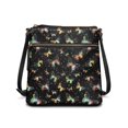 thumbnail image 1 of HELLHERO Galaxy Butterfly Print Satchel Bag, Fashion Women's Shoulder Purse PU Leather Waterproof Sling Bag for Travel Travel Use, 1 of 7