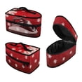 thumbnail image 1 of HELLHERO Garment Steamer Case Protective Portable Garment Steamer Case Snowflake Pattern Design St.Patrick's Day, Bag Only, 1 of 6