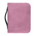 thumbnail image 1 of HELLHERO Glittery Pink Textured Pattern Church Bible Bag for Women, Bookmark Belt Bible Cover with Large Capacity for Bible Study Daily Work Christian Prayer, 1 of 12