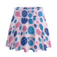 thumbnail image 1 of HELLHERO Golf Ball Colorful Pickleball Pattern Polyester Spandex Blend Tennis Skirt with Breathable, Built-in Shorts 2 Side Pockets Golf Skirts for Walking Yoga, 1 of 9