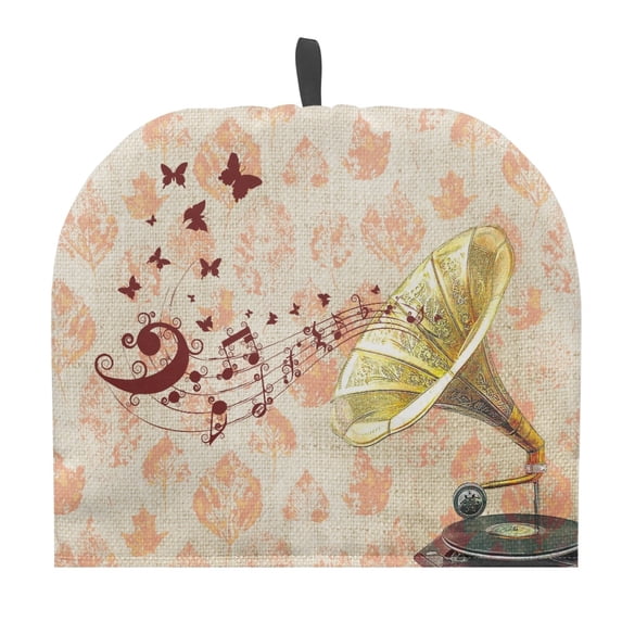 HELLHERO Gramophone Tea Cozies Covers Thermal Insulation for Household