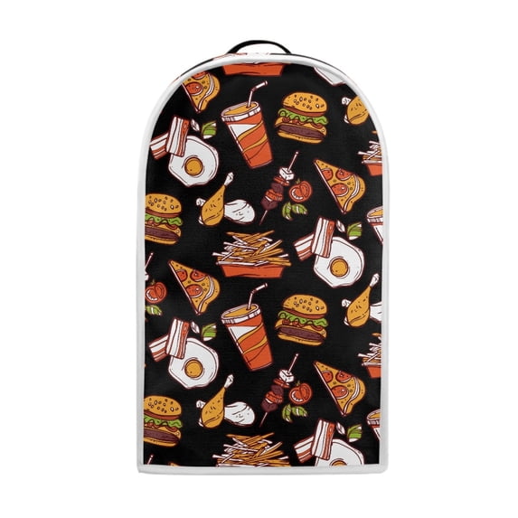HELLHERO Hamburger Graphic Design Protective Case, Durable for Home Kitchen Indoor