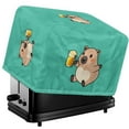 thumbnail image 1 of HELLHERO Hamster Print Toaster Cover 4 Slice Waterproof, Anti-Scratch Toaster Cover Adjustable, Stain-Resistant Small Kitchen Appliance Protector, 1 of 8