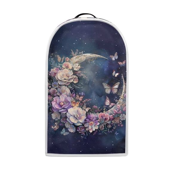 HELLHERO Hand Strap Blender Dust Cover with AntiSlip Polyester Dust Cover, Floral Moon Starry Sky