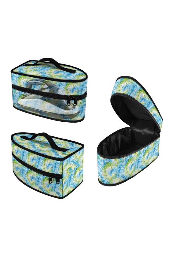 Handheld Travel Steamer Bag Tie-Dye Durable & Protective Carrying Case for Hair Tools, Bag Only