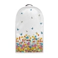 thumbnail image 1 of HELLHERO Handle Food Processor Cover Butterfly Flowers for Durable Polyester Keep Clean, 1 of 6