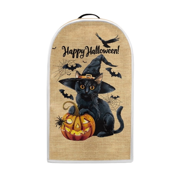 HELLHERO Happy Halloween Cat Tote Blender Cover for Home Kitchen Indoor Machine Washable Foldable