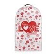 thumbnail image 1 of HELLHERO Heart and Rose Pattern Protective 15.94"H x 9.45"L x 7.28"W Food Processor Cover Reusable Cover Coffee Machine Dust Cover for Home Kitchen Indoor, 1 of 6